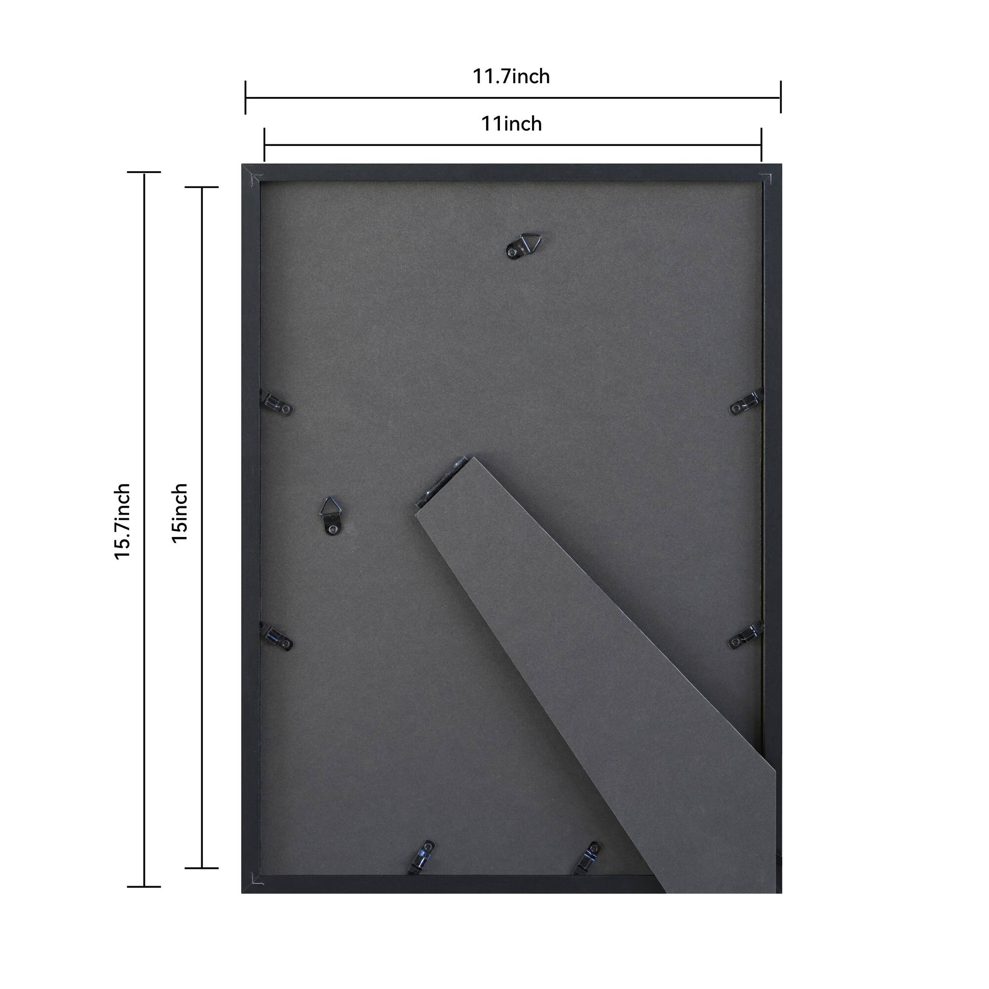 13 Opening 11" x 15" Black & White Grades Collage Frame, Graduation by Ashland®